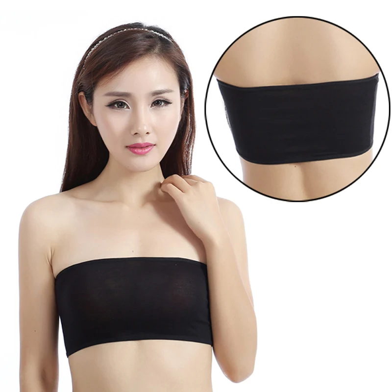 2019 Wholesale Women mujer Breathable Black Bandeau Sports Bra Tube Top Underwear Yoga Fitness Running Wear sujetador deportivo
2019 Wholesale Women mujer Breathable Black Bandeau Sports Bra Tube Top Underwear Yoga Fitness Running Wear sujetador deportivo