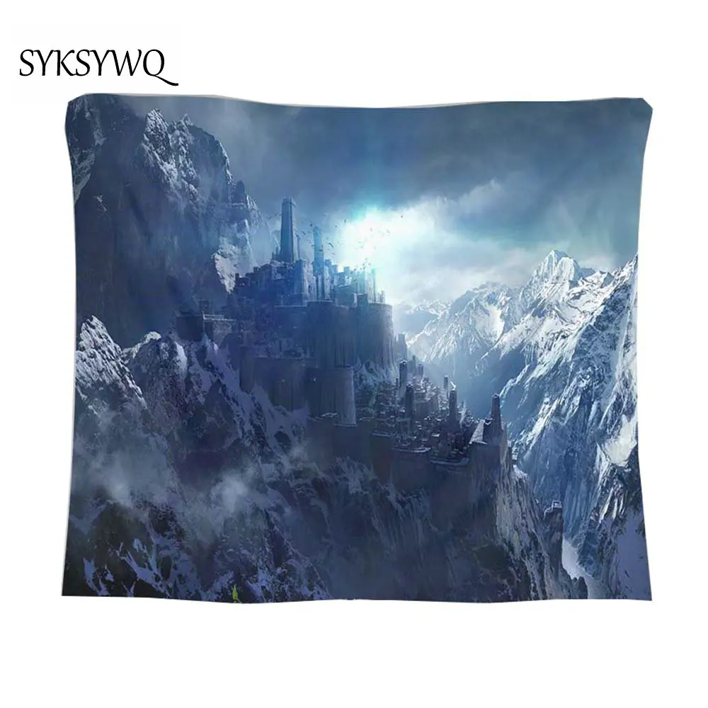 mountain phychedelic castle carpet wall hanging tapestry psychedelic tissu mural livingroom decor bedroom bedspread 
mountain phychedelic castle carpet wall hanging tapestry psychedelic tissu mural livingroom decor bedroom bedspread