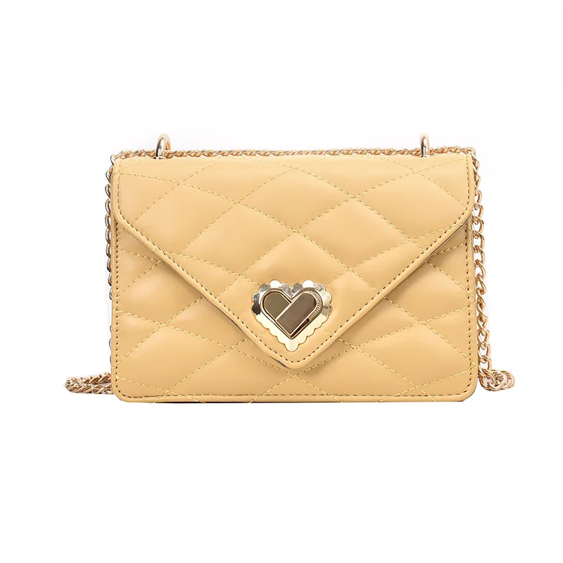 Fashion Diamond Lattice Bags High Quality Leather Women's Bag Chain Flap Shoulder Bag 2019 Messenger Bag Yellow Bolsa Feminina
Fashion Diamond Lattice Bags High Quality Leather Women's Bag Chain Flap Shoulder Bag 2019 Messenger Bag Yellow Bolsa Feminina