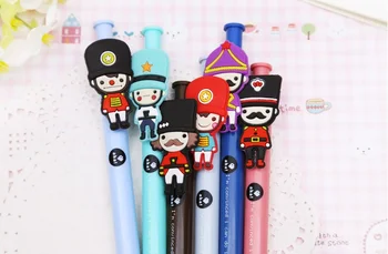36pcs/lot Cute 3D Solider Blue Ballpoint pen 0.5mm funny students' prize gift office school supplies
36pcs/lot Cute 3D Solider Blue Ballpoint pen 0.5mm funny students' prize gift office school supplies