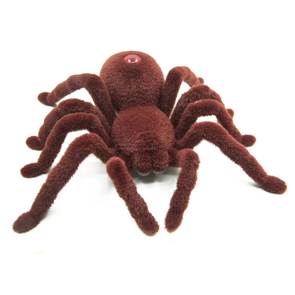 Toy kids 2018 Cute 15cm Remote Control Fake Spider Toy Kids Children Plush Brown electronic Scary Prank Animal Fun Gift Toy
Toy kids 2018 Cute 15cm Remote Control Fake Spider Toy Kids Children Plush Brown electronic Scary Prank Animal Fun Gift Toy