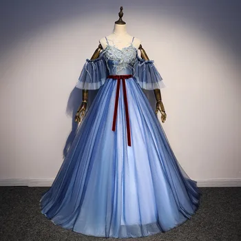 Deluxe Wedding Bridal Blue Dress Formal Evening Party Queen Red Carpet Dress Ball Gown Birthday Gift For Lady Plus Size 5XL 6XL
Deluxe Wedding Bridal Blue Dress Formal Evening Party Queen Red Carpet Dress Ball Gown Birthday Gift For Lady Plus Size 5XL 6XL