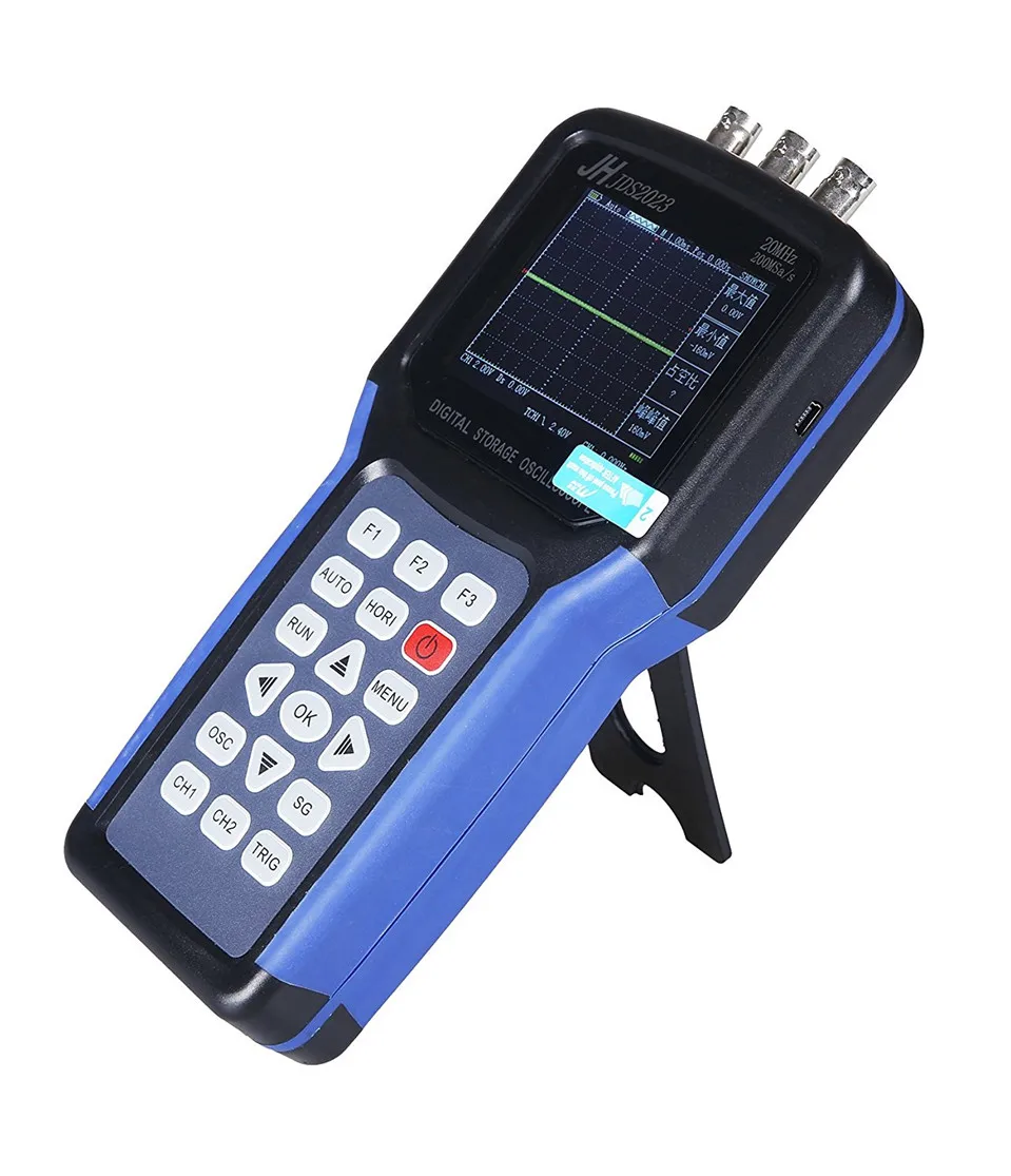 2017 High Quality Original Jinhan JDS2023 Handheld Oscilloscope 1 Channels 20MHz oscilloscope Free Shipping
2017 High Quality Original Jinhan JDS2023 Handheld Oscilloscope 1 Channels 20MHz oscilloscope Free Shipping