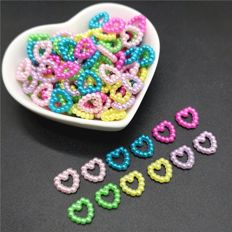100pcs 12mm Flat Beads Heart Shape Beads Craft Imitation Pearls Flatback For Art Scrapbooking Decoration DIY Jewelry Making
100pcs 12mm Flat Beads Heart Shape Beads Craft Imitation Pearls Flatback For Art Scrapbooking Decoration DIY Jewelry Making
