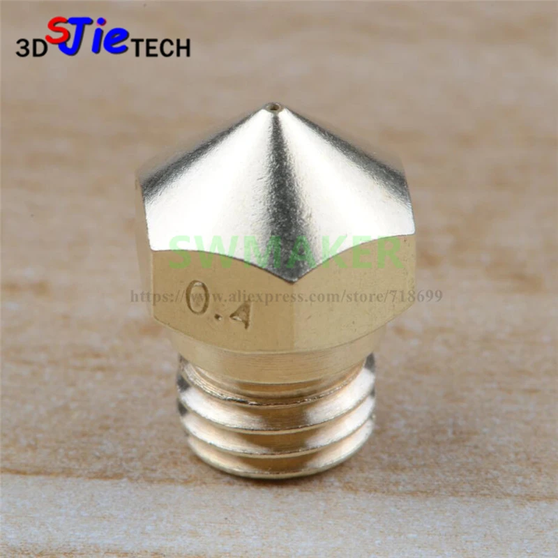 MK10 Extruder Nozzle 0.2mm~2.0mm, M7 thread F/ Creator pro, Wanhao D4 and I3, finder 3D Printer
MK10 Extruder Nozzle 0.2mm~2.0mm, M7 thread F/ Creator pro, Wanhao D4 and I3, finder 3D Printer
