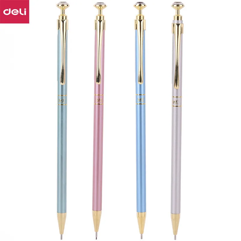 Deli 1pcs School Office Supplies Pencils 0.7mm Cute Shining Metal Mechanical Pencil For School Supply Drawing Pencils For Kids
Deli 1pcs School Office Supplies Pencils 0.7mm Cute Shining Metal Mechanical Pencil For School Supply Drawing Pencils For Kids