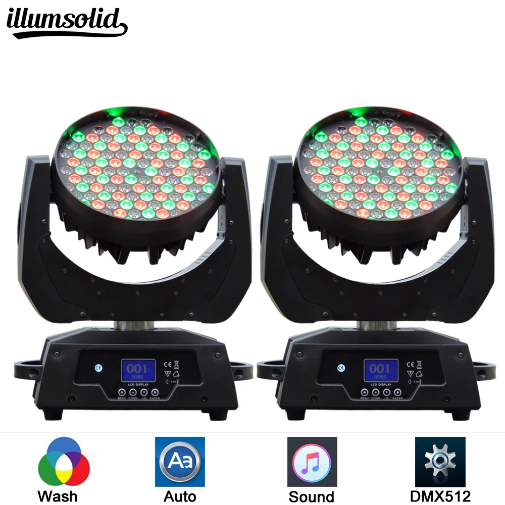 2 pieces/lot 108LED RGBW LED Light Mixing 16CH DMX Led 108x3W DMX beam Light Dj Light for Party Disco
2 pieces/lot 108LED RGBW LED Light Mixing 16CH DMX Led 108x3W DMX beam Light Dj Light for Party Disco
