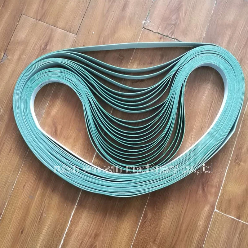 1620mmx20mmx2mm plastic bag side sealing bag making machine PVC rubber Transmission conveyor belt
1620mmx20mmx2mm plastic bag side sealing bag making machine PVC rubber Transmission conveyor belt