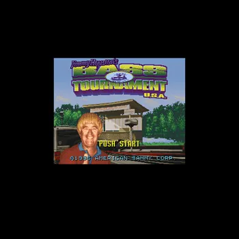 Jimmy Houston's Bass Tournament U.S.A. NTSC Version 16 Bit 46 Pin Big Gray Game Card For USA Game Players
Jimmy Houston's Bass Tournament U.S.A. NTSC Version 16 Bit 46 Pin Big Gray Game Card For USA Game Players