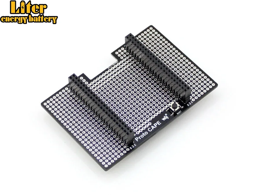 Proto CAPE Beaglebone Black Expansion Cape Development Board Breadboard for Prototyping 2.54mm Pitch Connecting Different Module
Proto CAPE Beaglebone Black Expansion Cape Development Board Breadboard for Prototyping 2.54mm Pitch Connecting Different Module