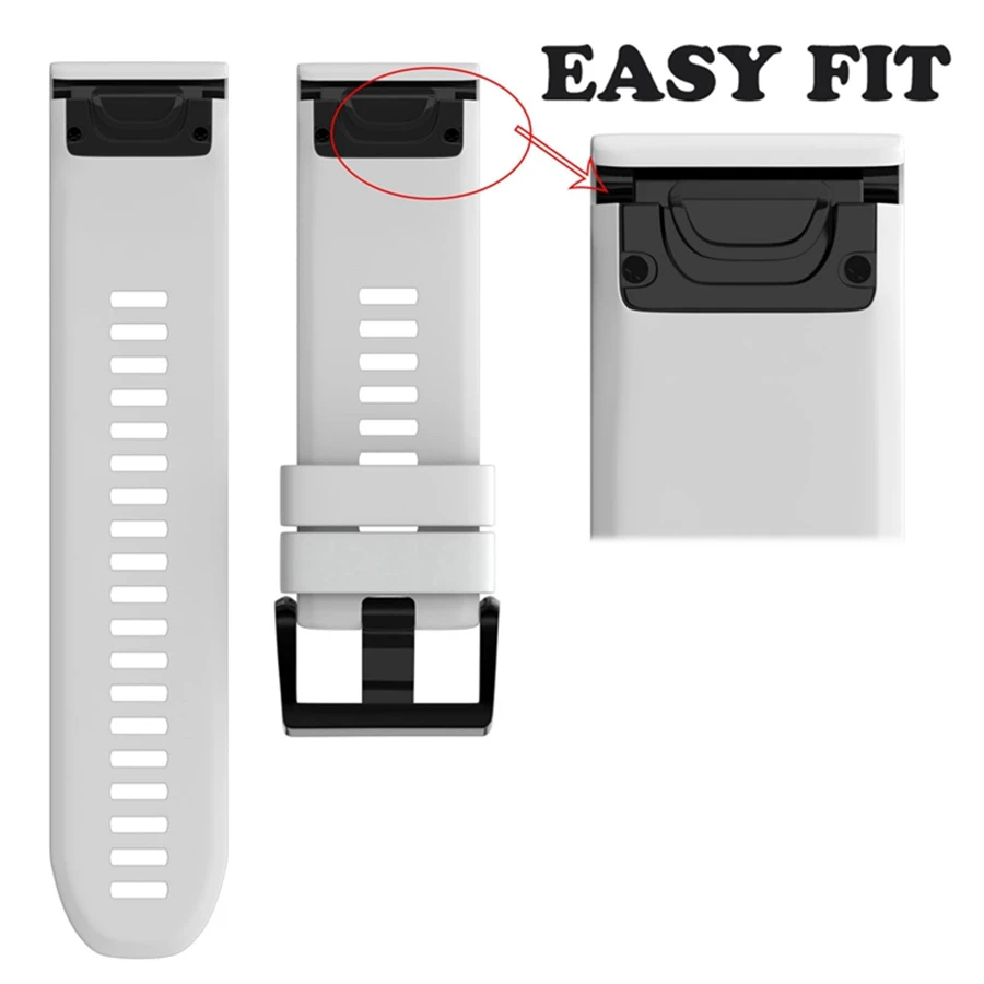 Fistar-26MM-Watchband-for-Garmin-Fenix-5X-Watch-Strap-Quick-Release-Kit-Silicone-Band-Strap-For (6)