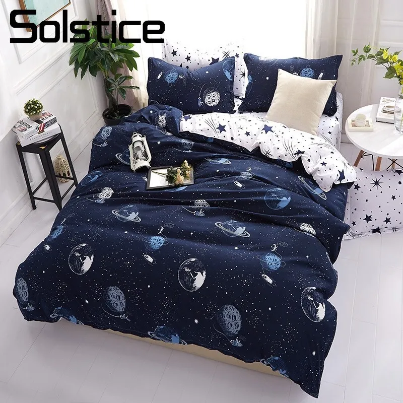 Solstice Home Textile Space Planet Universe Star Bedding Sets Kid Adult Boy Linens Duvet Cover Pillowcase Flat Sheets Queen King
Solstice Home Textile Space Planet Universe Star Bedding Sets Kid Adult Boy Linens Duvet Cover Pillowcase Flat Sheets Queen King