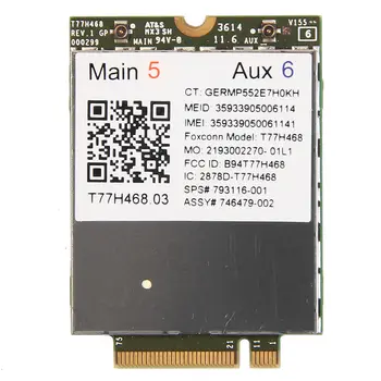 card for HP LT4211 T77H468 GOBI5000 WWAN NGFF 4G LTE/EV-DO/HSPA+Module Card 793116-001
card for HP LT4211 T77H468 GOBI5000 WWAN NGFF 4G LTE/EV-DO/HSPA+Module Card 793116-001