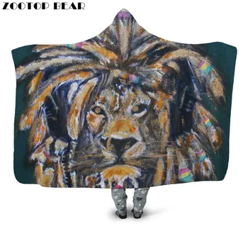 NEW Anime Hooded Blanket Adult Funny Lion Animal 3D Print Fashion Comic Sherpa Fleece Wearable Soft Custom Bedding Office Quilts
NEW Anime Hooded Blanket Adult Funny Lion Animal 3D Print Fashion Comic Sherpa Fleece Wearable Soft Custom Bedding Office Quilts