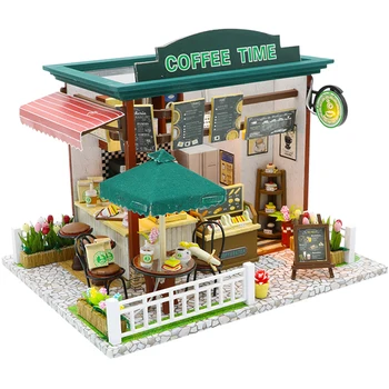 Doll House Miniature Dollhouse With Furniture Kit Wooden House Miniaturas Toys For Children Christmas Gift C006
Doll House Miniature Dollhouse With Furniture Kit Wooden House Miniaturas Toys For Children Christmas Gift C006