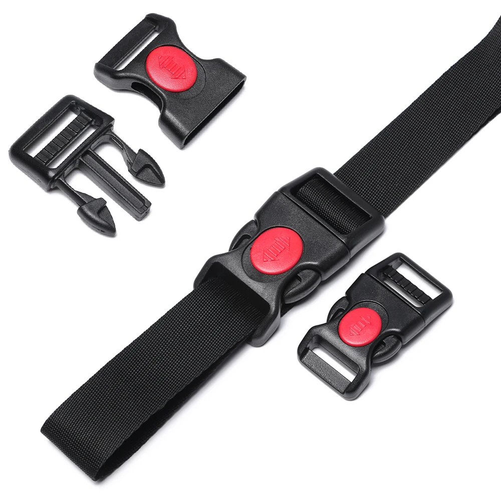 2Pcs 20/25mm Plastic Hardware Dual Adjustable Side Release Buckles Tatical Backpack Belt Bag Parts Strap Webbing
2Pcs 20/25mm Plastic Hardware Dual Adjustable Side Release Buckles Tatical Backpack Belt Bag Parts Strap Webbing