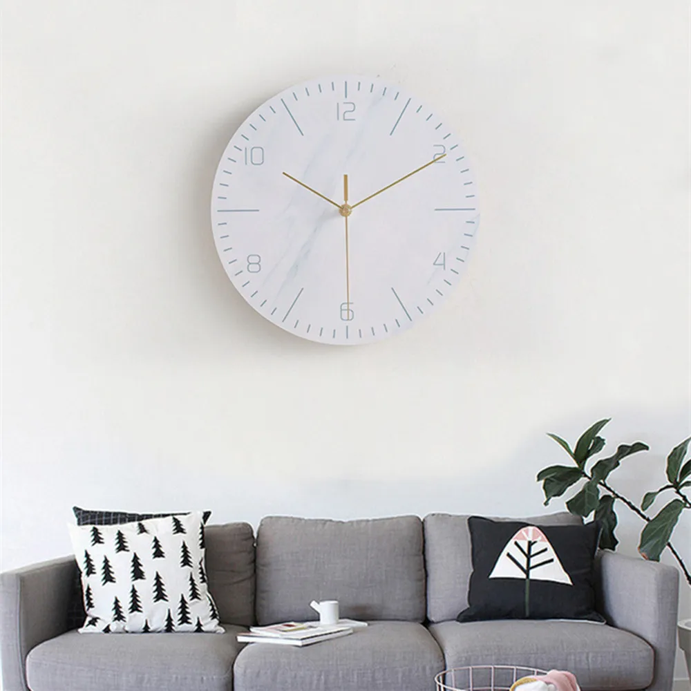 Nordic Creative Imitation Marble Round Clock Wall Clock Modern Design Bedroom Kitchen Study Mute Decorative Quartz Clock
Nordic Creative Imitation Marble Round Clock Wall Clock Modern Design Bedroom Kitchen Study Mute Decorative Quartz Clock