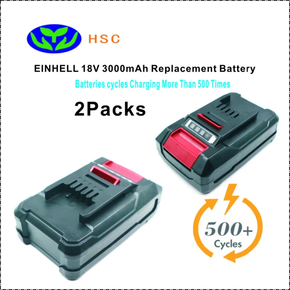 2PCS 18650 Battery Composition EIN18C 3000mAh 18V Li-ion Battery Replacement EINHELL PXBP-300 PXBP-600 PX-BAT52 Recharge Battery
2PCS 18650 Battery Composition EIN18C 3000mAh 18V Li-ion Battery Replacement EINHELL PXBP-300 PXBP-600 PX-BAT52 Recharge Battery