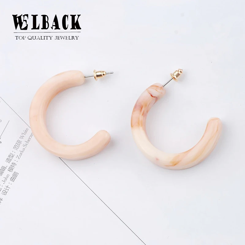 2018 New Fashion C-shaped Design Acrylic Earrings For Girls CCB Earrings For Women Gift Custom Jewelry Wholesale
2018 New Fashion C-shaped Design Acrylic Earrings For Girls CCB Earrings For Women Gift Custom Jewelry Wholesale