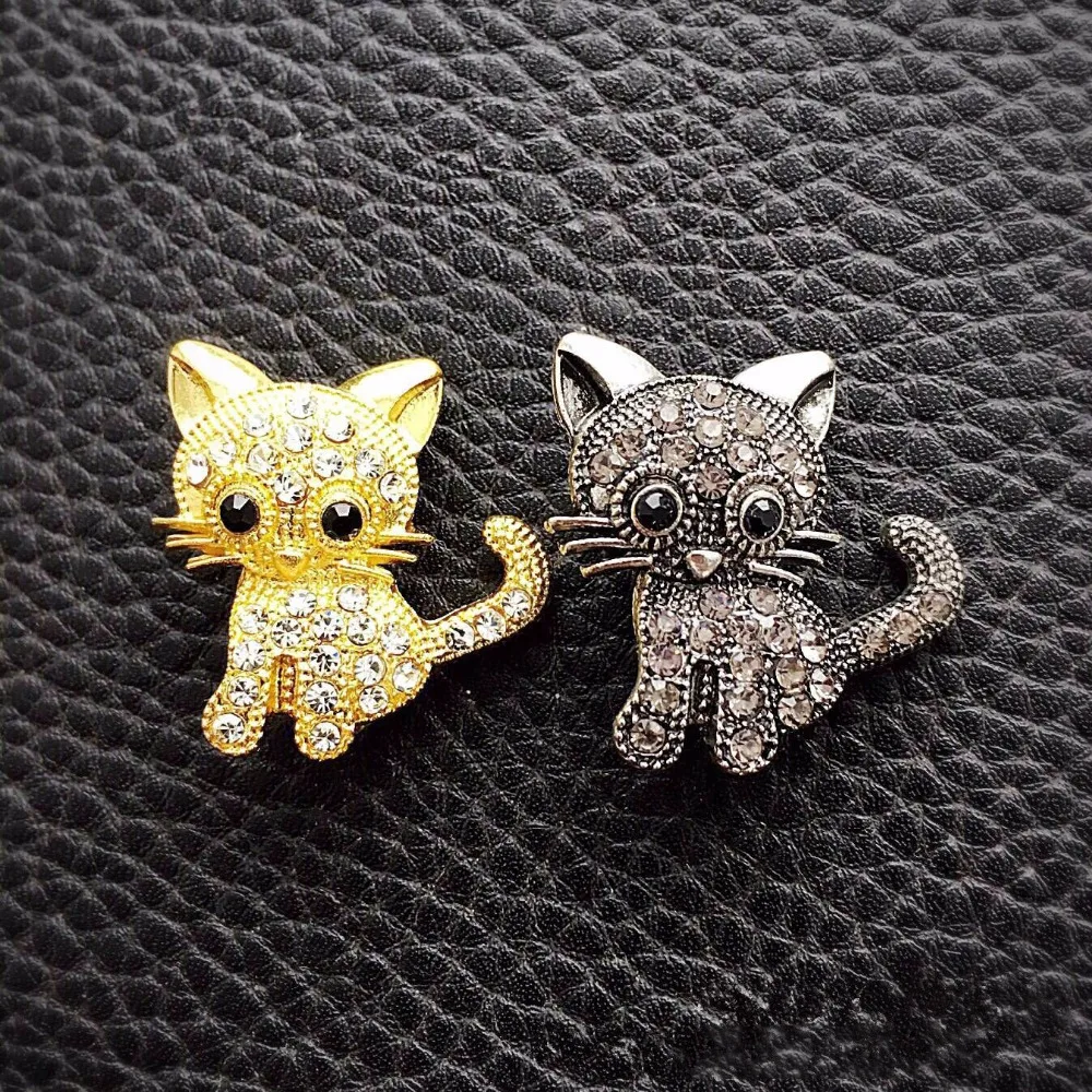 Manufactory Whosesale Fashion Vintage Metal Black Gold Crystal Cute Cat Women Brooch Pins Brooch Accessories
Manufactory Whosesale Fashion Vintage Metal Black Gold Crystal Cute Cat Women Brooch Pins Brooch Accessories