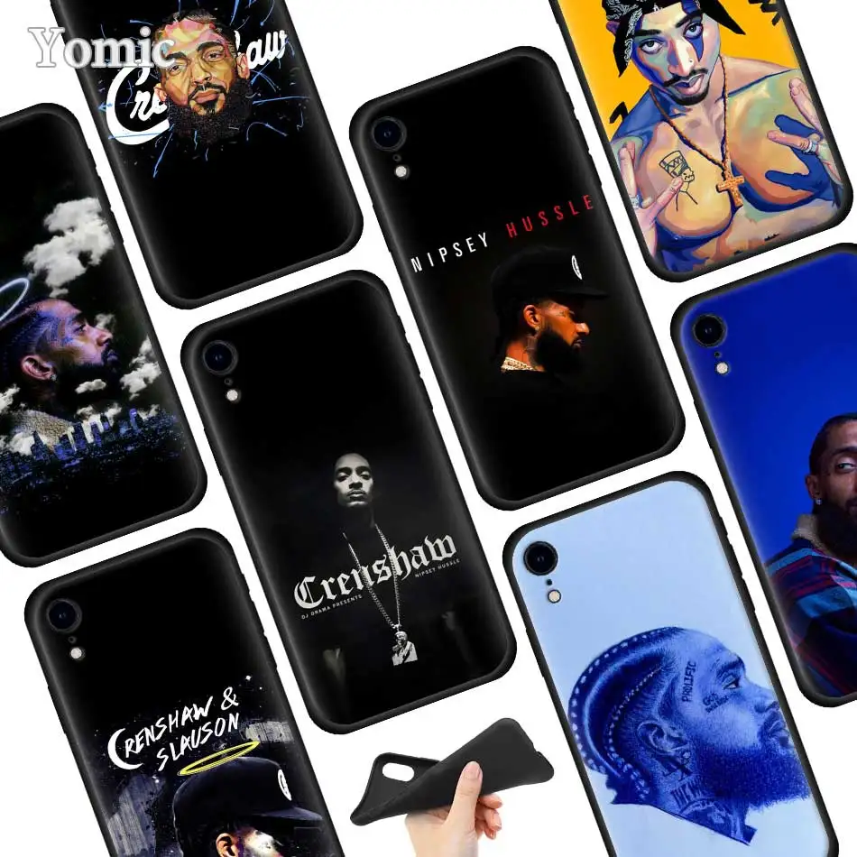 Nipsey Hussle Black Soft Case for Apple iPhone XR 7 8 6 6S Plus X XS MAX 5 5E 5S Silicone Phone Case Cover
Nipsey Hussle Black Soft Case for Apple iPhone XR 7 8 6 6S Plus X XS MAX 5 5E 5S Silicone Phone Case Cover