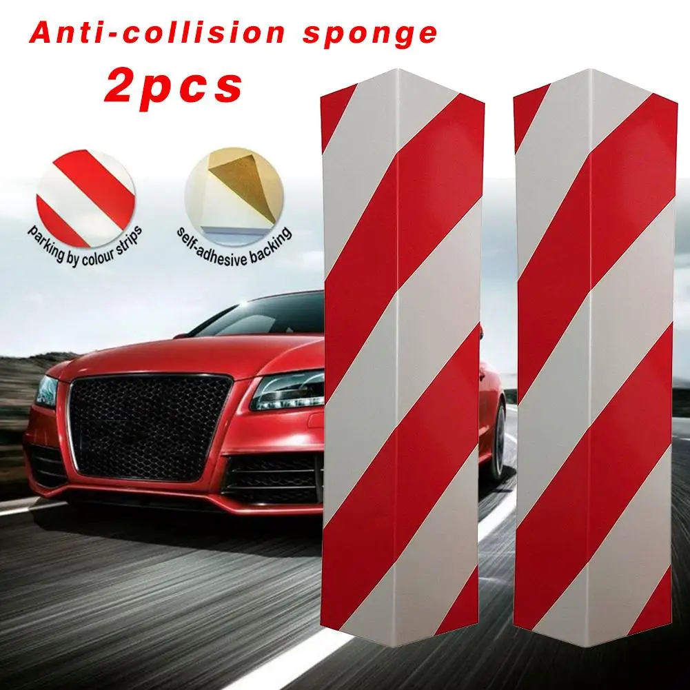 2 Pcs Car Bumper Protector Door Bumper Red And White Warning Stripes Self Adhesive Protector Anti-collision Sponge
2 Pcs Car Bumper Protector Door Bumper Red And White Warning Stripes Self Adhesive Protector Anti-collision Sponge