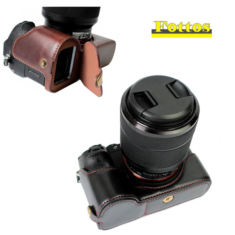 PU Leather Camera Half Body case Cover For Sony A7RM2 A7II A7RII A72 A7R2 A7S2 A7SII A7M2 A7 markII Bag With Battery Opening
PU Leather Camera Half Body case Cover For Sony A7RM2 A7II A7RII A72 A7R2 A7S2 A7SII A7M2 A7 markII Bag With Battery Opening
