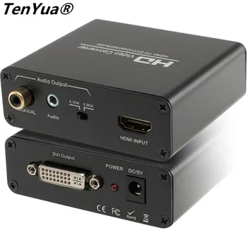 TenYua HD 1080P HDMI to DVI + SPDIF Audio Stereo Spliter Converter HDMI to DVI Audio Splitter with HDCP Removing
TenYua HD 1080P HDMI to DVI + SPDIF Audio Stereo Spliter Converter HDMI to DVI Audio Splitter with HDCP Removing