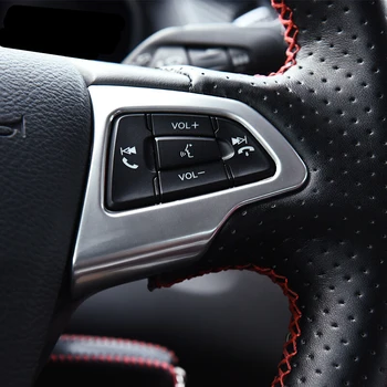 For Ford Focus 4 MK4 Ecosport Kuga Escape 2017 2018 ABS Matte Steering Wheel Protection Cover trim Accessories 3pcs
For Ford Focus 4 MK4 Ecosport Kuga Escape 2017 2018 ABS Matte Steering Wheel Protection Cover trim Accessories 3pcs