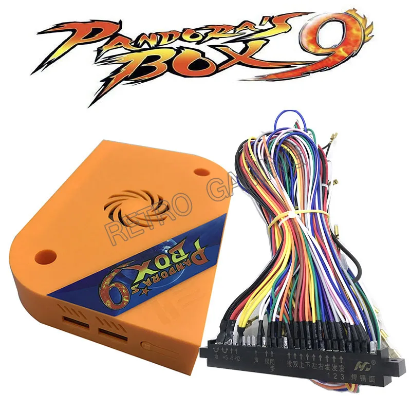 2pcs Pandora box 9 arcade version game board with Jamma harness For arcade machine Pandora's Box 1500 in 1 pandora 5 6 7 pacman
2pcs Pandora box 9 arcade version game board with Jamma harness For arcade machine Pandora's Box 1500 in 1 pandora 5 6 7 pacman