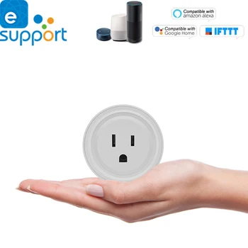 Timethinker Ewelink Smart WiFi Socket US Plug Power Outlet work for Amazon Alexa Google Home IFTTT Remote Control Timer Modules
Timethinker Ewelink Smart WiFi Socket US Plug Power Outlet work for Amazon Alexa Google Home IFTTT Remote Control Timer Modules