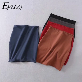 Summer Skinny bodycon high waist skirt women elastic waist black pencil skirt streetwear Sexy mini skirt korean clothes 2019
Summer Skinny bodycon high waist skirt women elastic waist black pencil skirt streetwear Sexy mini skirt korean clothes 2019