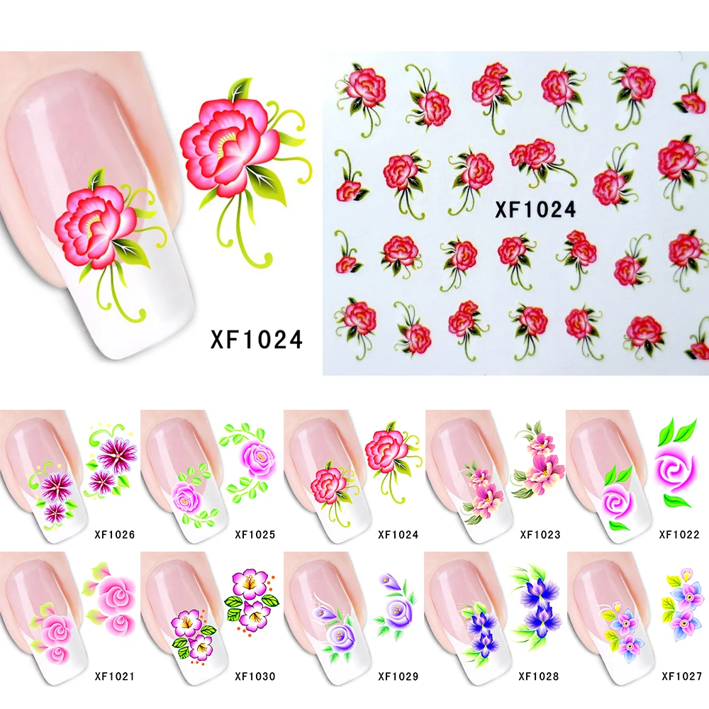 Professional Colorful 10 styles Nail Art Stickers Flower Wrap Water Transfer Slide Flower Decals Stickers Nail DIY Decoration
Professional Colorful 10 styles Nail Art Stickers Flower Wrap Water Transfer Slide Flower Decals Stickers Nail DIY Decoration