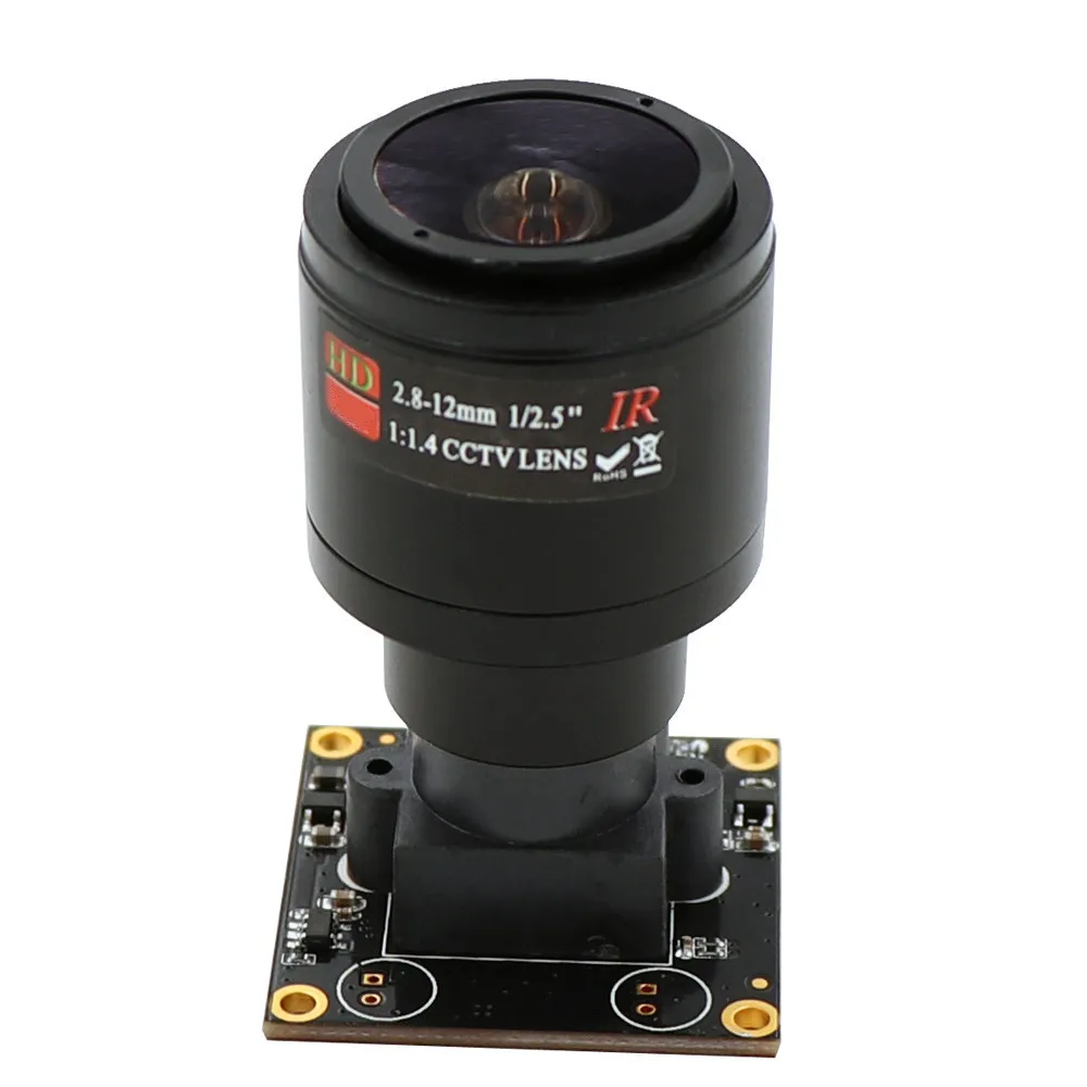 M12 Mount 2.8-12mm Varifocal 8MP Sony IMX179 Manual Fixed Focus USB Camera Module UVC OTG Plug Play Driverless Webcam
M12 Mount 2.8-12mm Varifocal 8MP Sony IMX179 Manual Fixed Focus USB Camera Module UVC OTG Plug Play Driverless Webcam