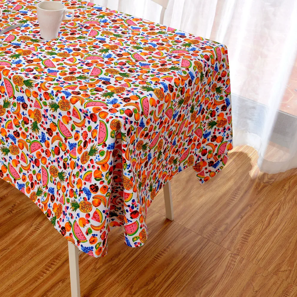 Latest High Grade Eco-friendly Colorful Fruits Pattern Table Cloth Orange Banana Apple Table Cover Dinner Desk Decoration Yellow
Latest High Grade Eco-friendly Colorful Fruits Pattern Table Cloth Orange Banana Apple Table Cover Dinner Desk Decoration Yellow