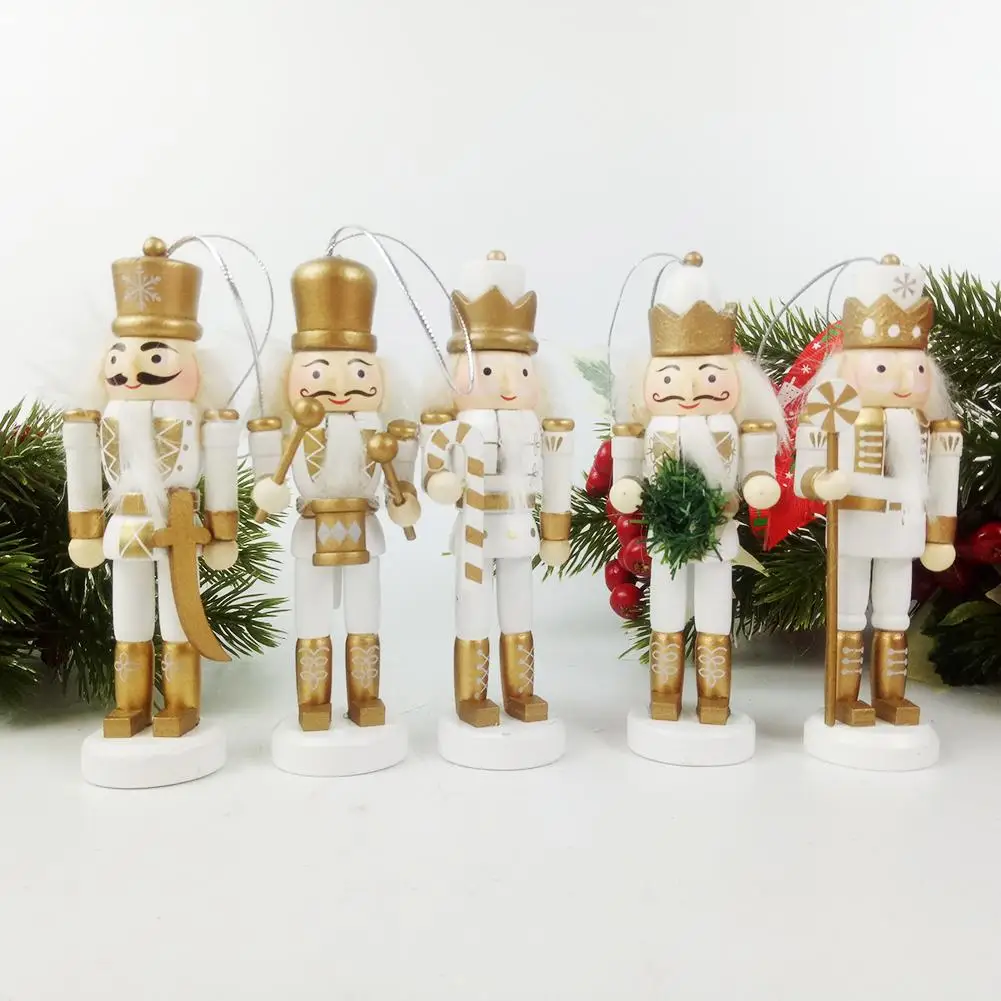 5pcs 23cm Nutcracker Puppet Set Soldier Shape Classic Hand Painting Puppet Home Office Mall Window Decor Christmas Gift Kids Toy
5pcs 23cm Nutcracker Puppet Set Soldier Shape Classic Hand Painting Puppet Home Office Mall Window Decor Christmas Gift Kids Toy