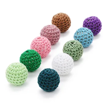 10 pieces acrylic wool crochet ball hand beaded wool ball pendant for jewelry making DIY accessories (random color)
10 pieces acrylic wool crochet ball hand beaded wool ball pendant for jewelry making DIY accessories (random color)