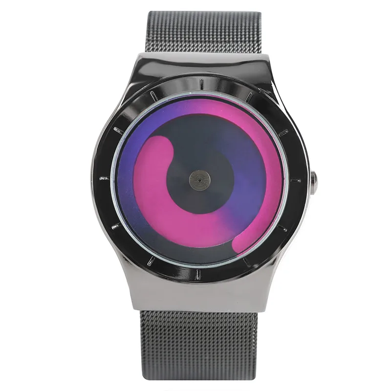 2019 Unique Gradual Change Color Creative Quarzt Wristwatch Men Vortex Turntable Watch Female Male Clock Student Zegarek Meski
2019 Unique Gradual Change Color Creative Quarzt Wristwatch Men Vortex Turntable Watch Female Male Clock Student Zegarek Meski
