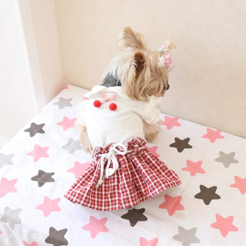 Peterpan Collar Lace Dresses Girls Clothes for Dogs Cat Wear Products for Pets Clothing Small Animal Yorkie Maltese Chiwawa 18ZF
Peterpan Collar Lace Dresses Girls Clothes for Dogs Cat Wear Products for Pets Clothing Small Animal Yorkie Maltese Chiwawa 18ZF