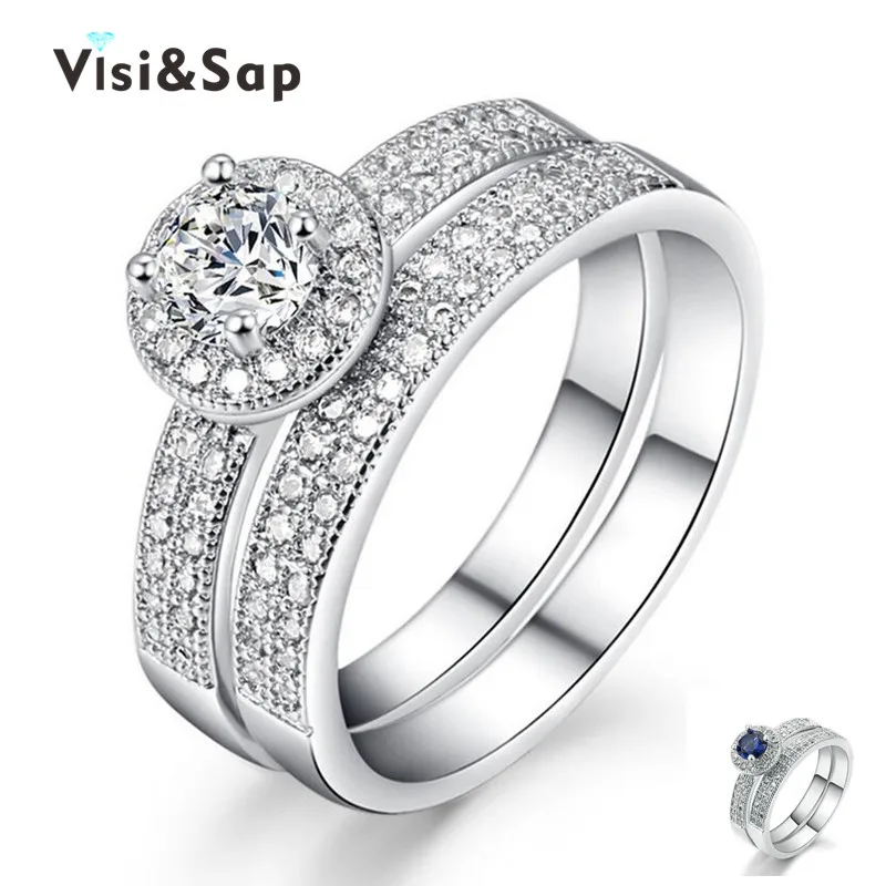 Eleple Couple ring set White Gold color rings for women lovers wedding bands gifts ring engagement Bijoux Jewelry MSR091
Eleple Couple ring set White Gold color rings for women lovers wedding bands gifts ring engagement Bijoux Jewelry MSR091