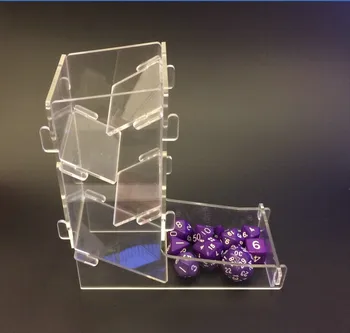 9pcs/set Clear Acrylic Transparent Prism Board Game Dice Towers Toy DIY Dragon and dungeon gaming dice box container
9pcs/set Clear Acrylic Transparent Prism Board Game Dice Towers Toy DIY Dragon and dungeon gaming dice box container
