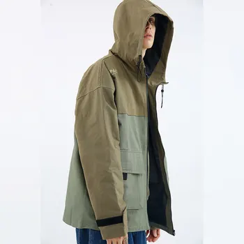 2019 Autumn New Korean Version Of The Japanese Simple Tide Men's Hooded Color Matching Shaka Large Size Tooling Casual Jacket
2019 Autumn New Korean Version Of The Japanese Simple Tide Men's Hooded Color Matching Shaka Large Size Tooling Casual Jacket