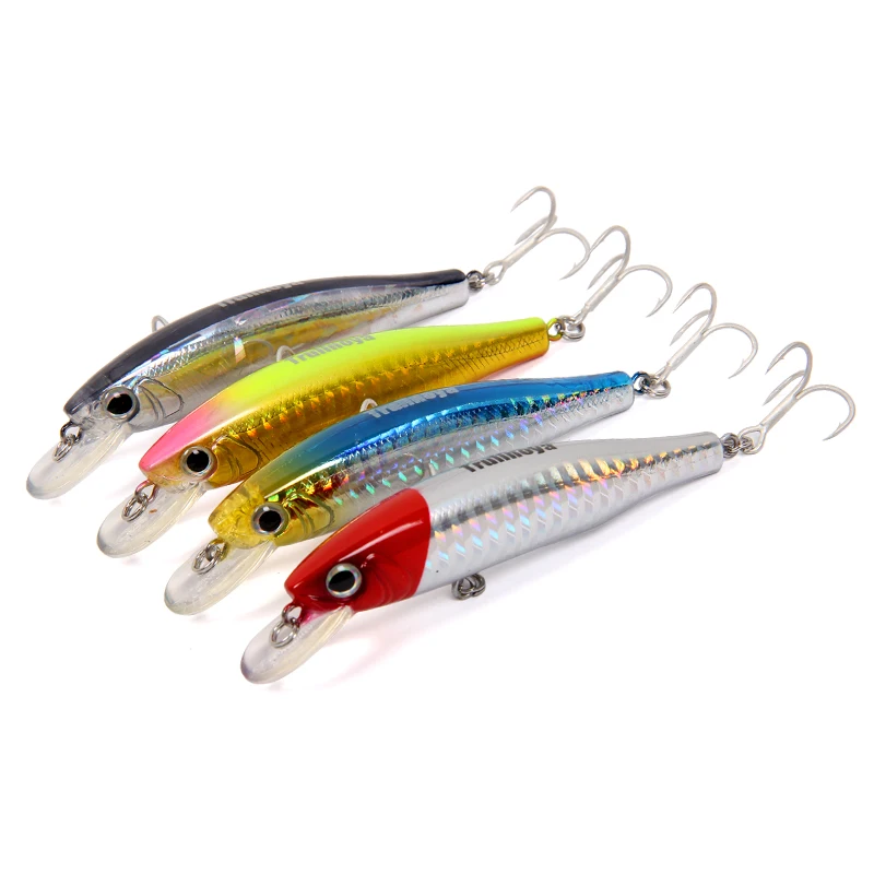 Trulinoya Top Qualtiy Laser Minnow 85mm 14g Hard Heavy Fishing Lures 3D Eyes Depth Water With Hooks
Trulinoya Top Qualtiy Laser Minnow 85mm 14g Hard Heavy Fishing Lures 3D Eyes Depth Water With Hooks