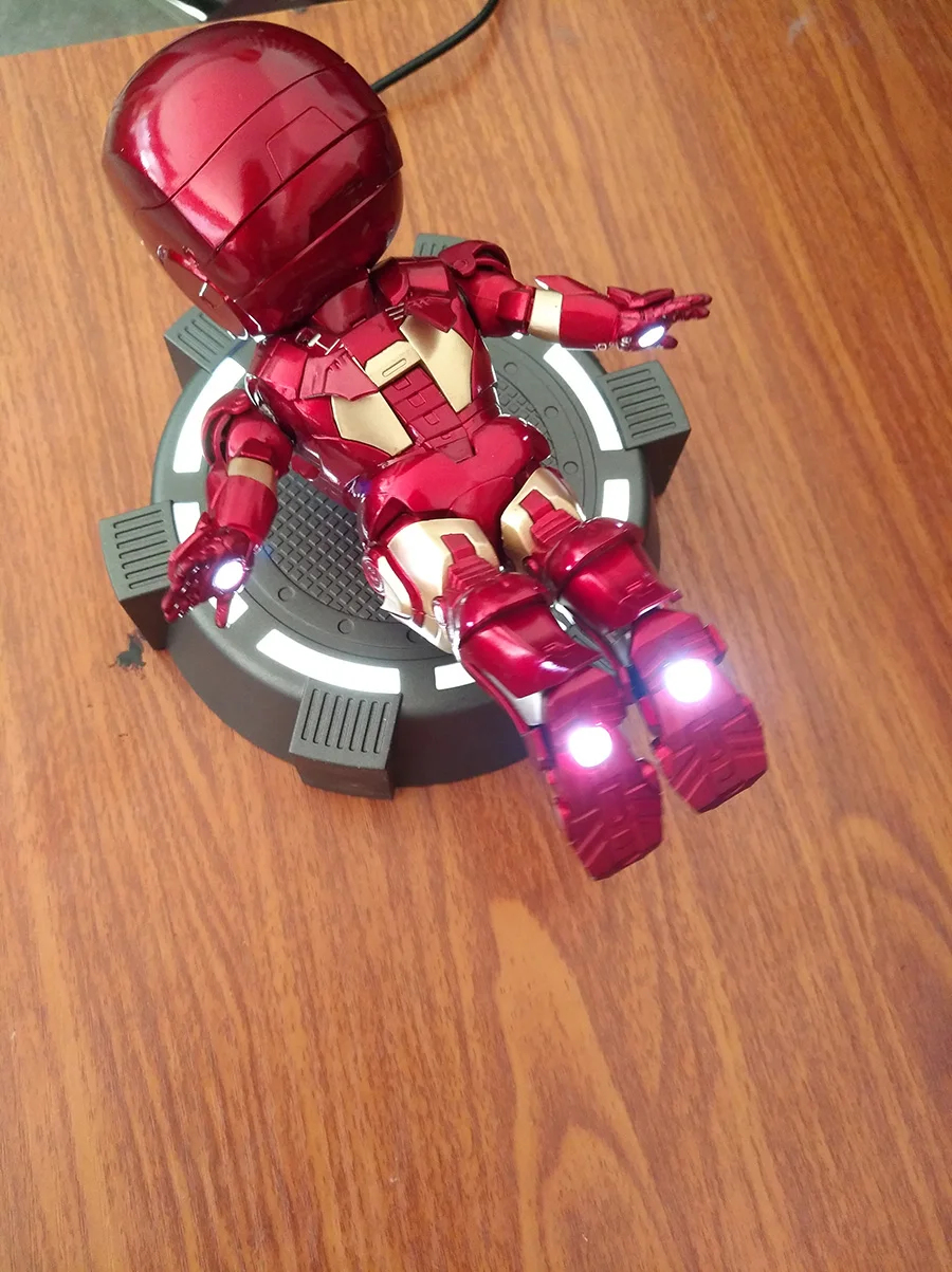 iron man 3 mark ii special floating edition juguete flotante