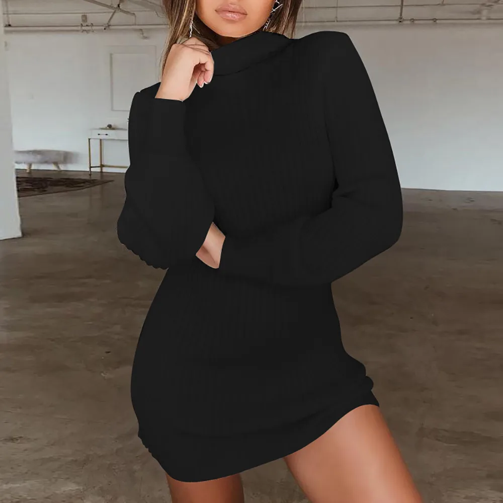 Long Sleeve Autumn Winter Sweater Women Knitted Sweaters Pullover Jumper Fashion 2019 Turtleneck Sweater Female pull femme
Long Sleeve Autumn Winter Sweater Women Knitted Sweaters Pullover Jumper Fashion 2019 Turtleneck Sweater Female pull femme