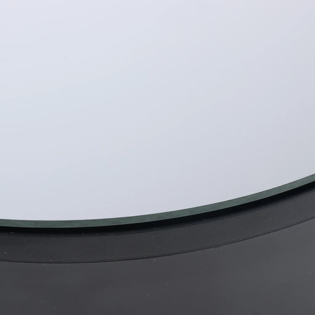 ABS Electric Rotating Display Stand Motorized Mirrored Display Turntable Automatic revolving platform Jewelry Packaging Black