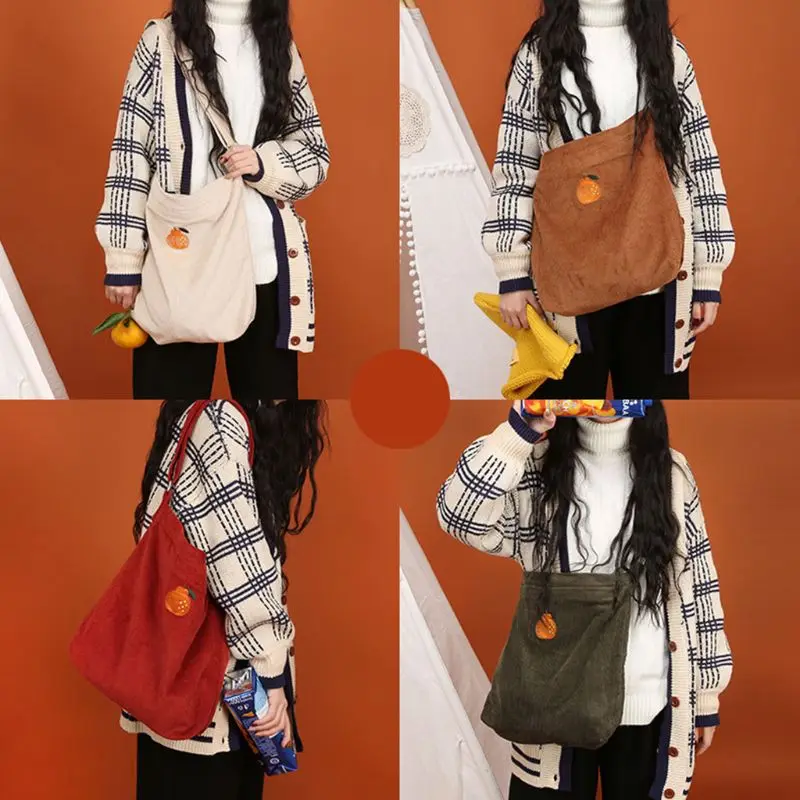 Shoulder Bag Large Capacity Corduroy Women Travel Tote Handbag Casual Crossbody Bag
Shoulder Bag Large Capacity Corduroy Women Travel Tote Handbag Casual Crossbody Bag
