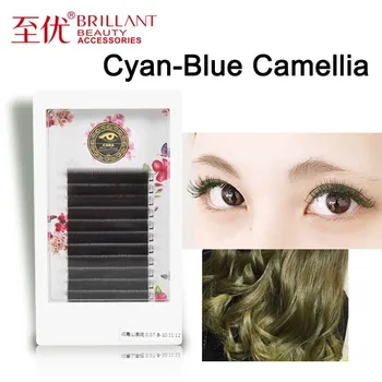 BRILLANT Camellia Classic Blue Best Cyan Grafting False Eyelashes 0.07 Coarse Soft Cyan Hair Beautiful Ciliary Plant Salon 0.07
BRILLANT Camellia Classic Blue Best Cyan Grafting False Eyelashes 0.07 Coarse Soft Cyan Hair Beautiful Ciliary Plant Salon 0.07
