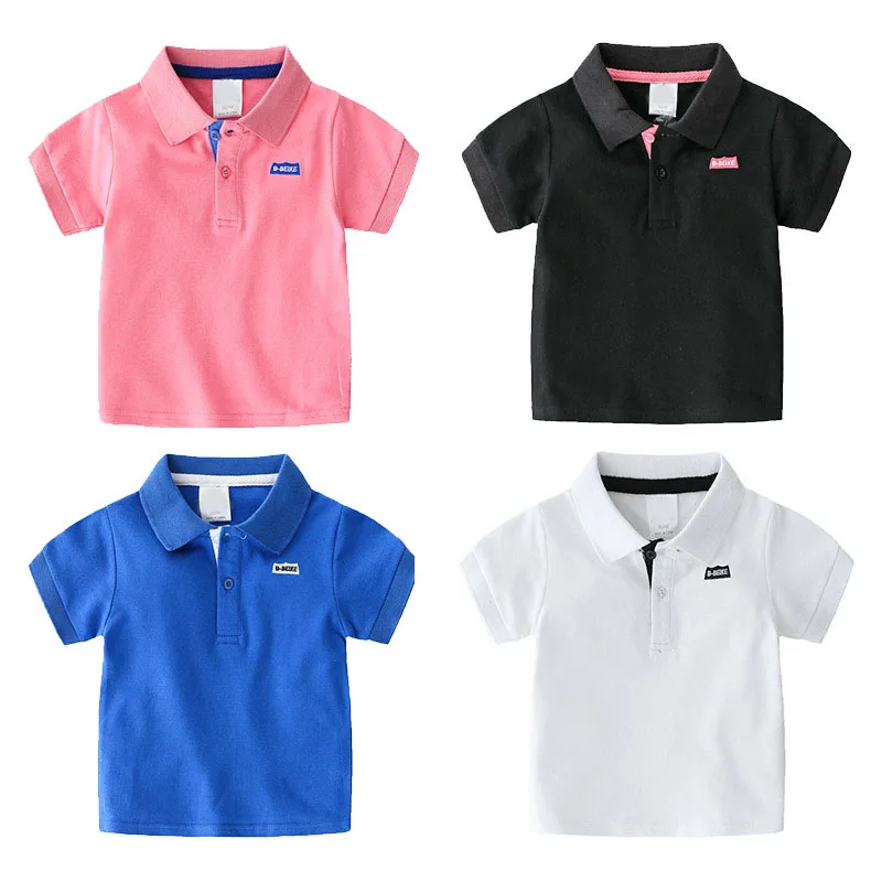 1-9 Years Boys Shirt Polo Garcon Summer Toddler Clothes Kids Tops Camisa Polo Turn Down Collar Solid Cotton Boys Polo Shirt A181 
1-9 Years Boys Shirt Polo Garcon Summer Toddler Clothes Kids Tops Camisa Polo Turn Down Collar Solid Cotton Boys Polo Shirt A181