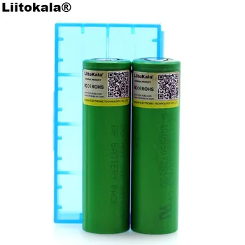2 PCS Liitokala US18650 Originals for VTC4 2100 mAh 18650 3.6V Li-Ion Battery Charging Vehicle Electronic Cigarette + Box S
2 PCS Liitokala US18650 Originals for VTC4 2100 mAh 18650 3.6V Li-Ion Battery Charging Vehicle Electronic Cigarette + Box S